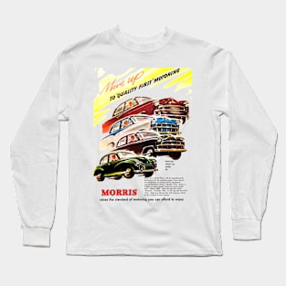 MORRIS CARS - 1950s ad Long Sleeve T-Shirt